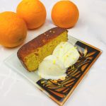 Αφράτο κέικ πορτοκαλιού με αλεύρι ινδικής καρύδας 12, mamameli