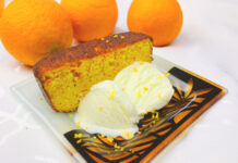 Αφράτο κέικ πορτοκαλιού με αλεύρι ινδικής καρύδας 13, mamameli